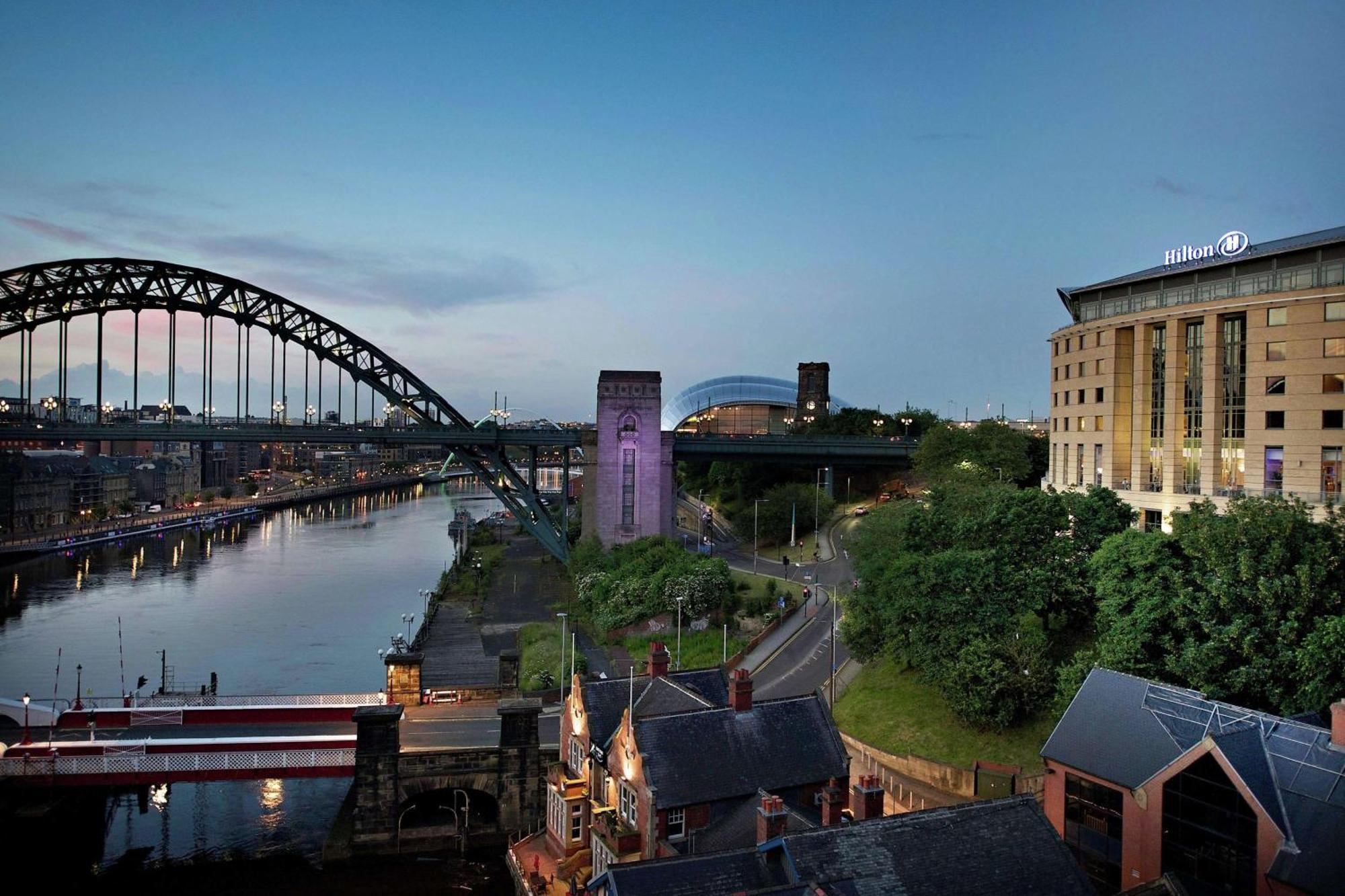 Hilton Newcastle Gateshead Hotel Kültér fotó
